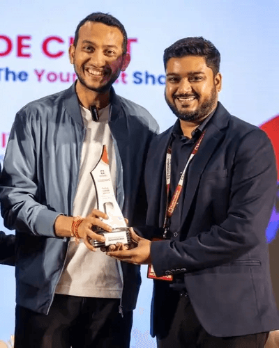 Lakshit sharing stage — 1