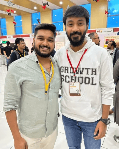 Lakshit sharing stage — 2